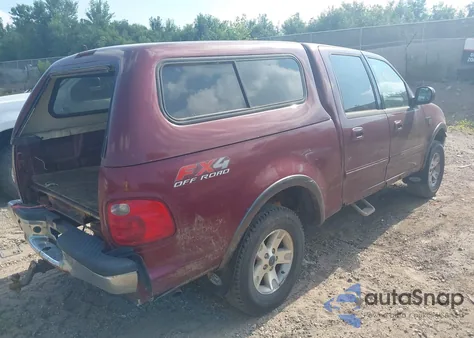 2003 Ford F-150 Lariat/Xlt from USA, damaged, VIN 1FTRW08653KA66549